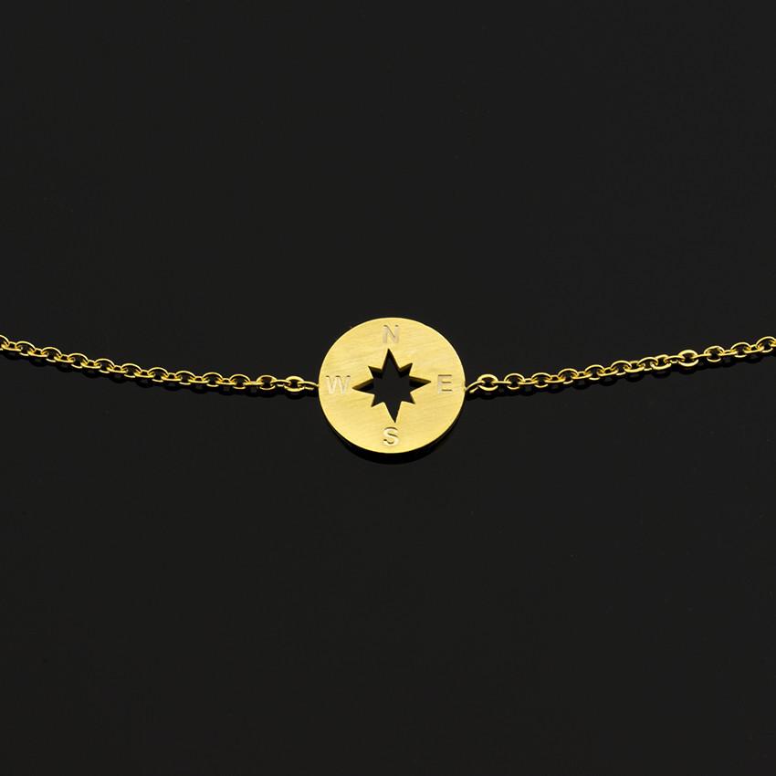 Compass Dainty Bracelet | Love + Lark - Muse + Moonstone