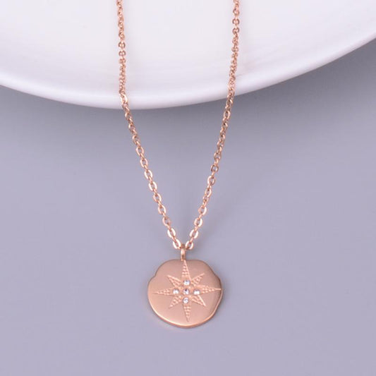 Dainty Starburst Necklace | Love + Lark - Muse + Moonstone