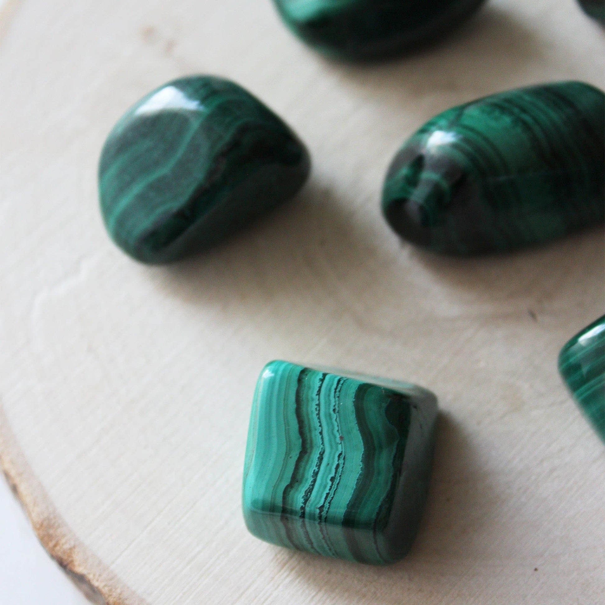 Malachite - Tumbled - Muse + Moonstone