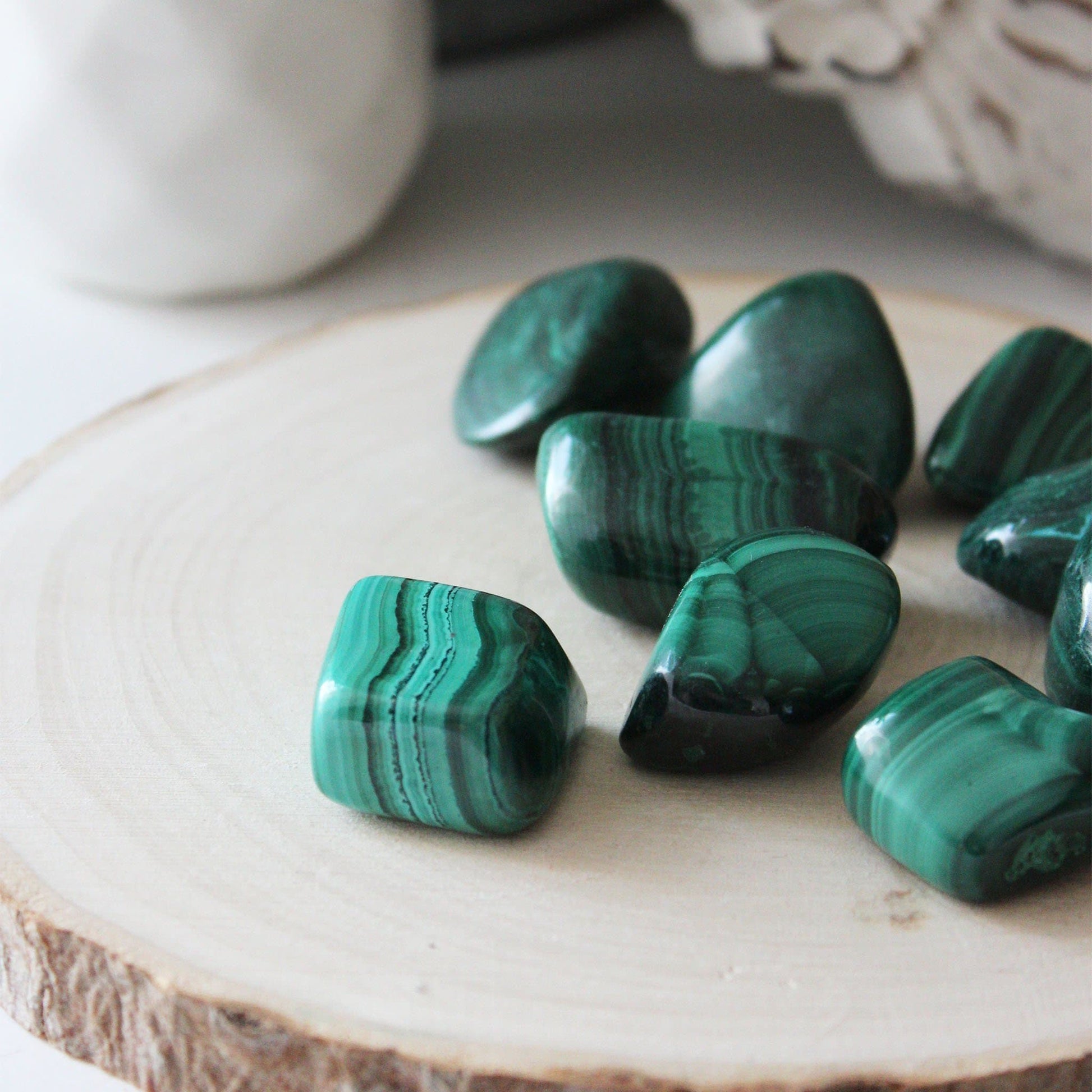 Malachite - Tumbled - Muse + Moonstone