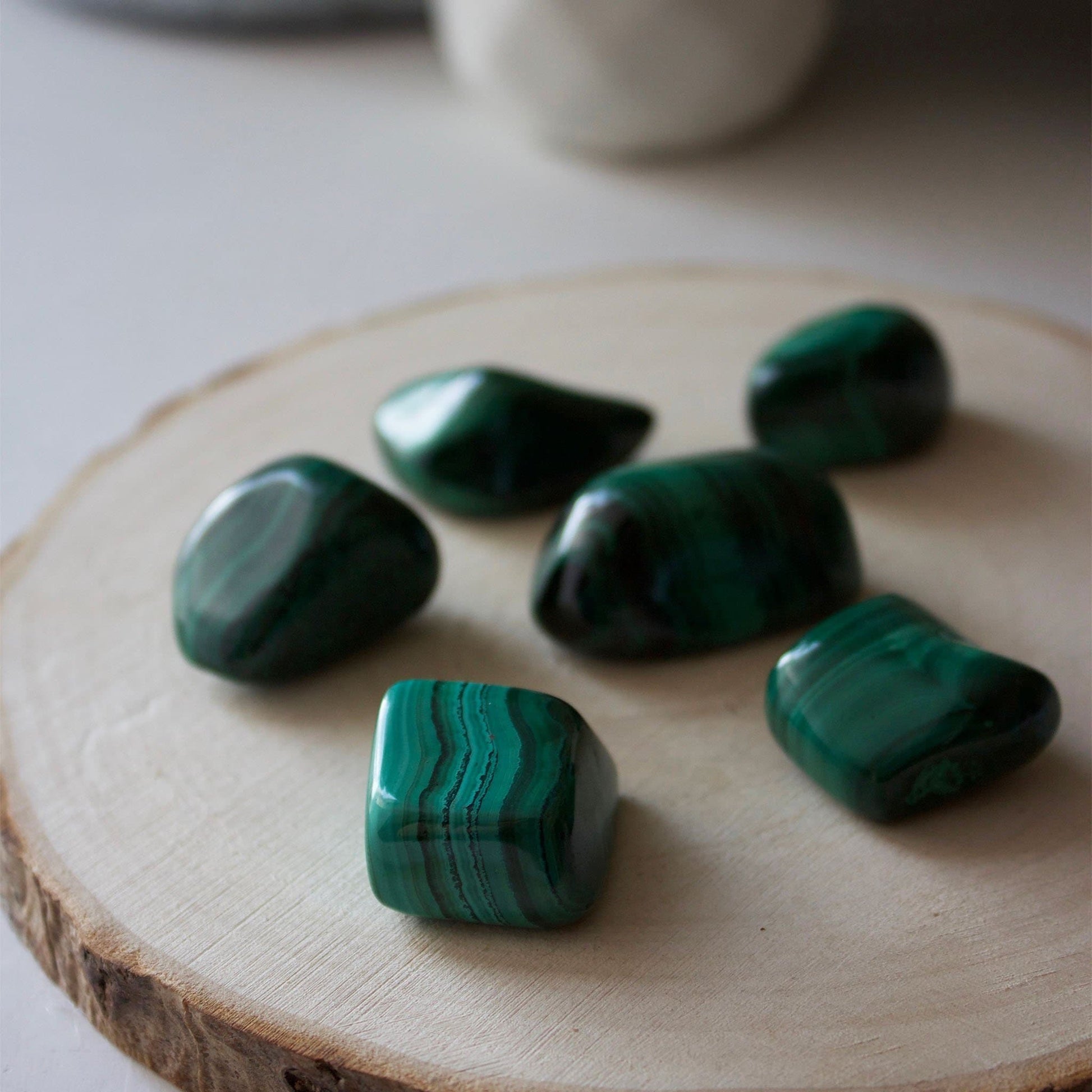 Malachite - Tumbled - Muse + Moonstone