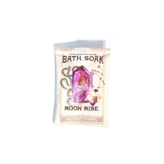 Moon Rise - Crystal Infused Bath Soak | PAPAYA - Muse + Moonstone