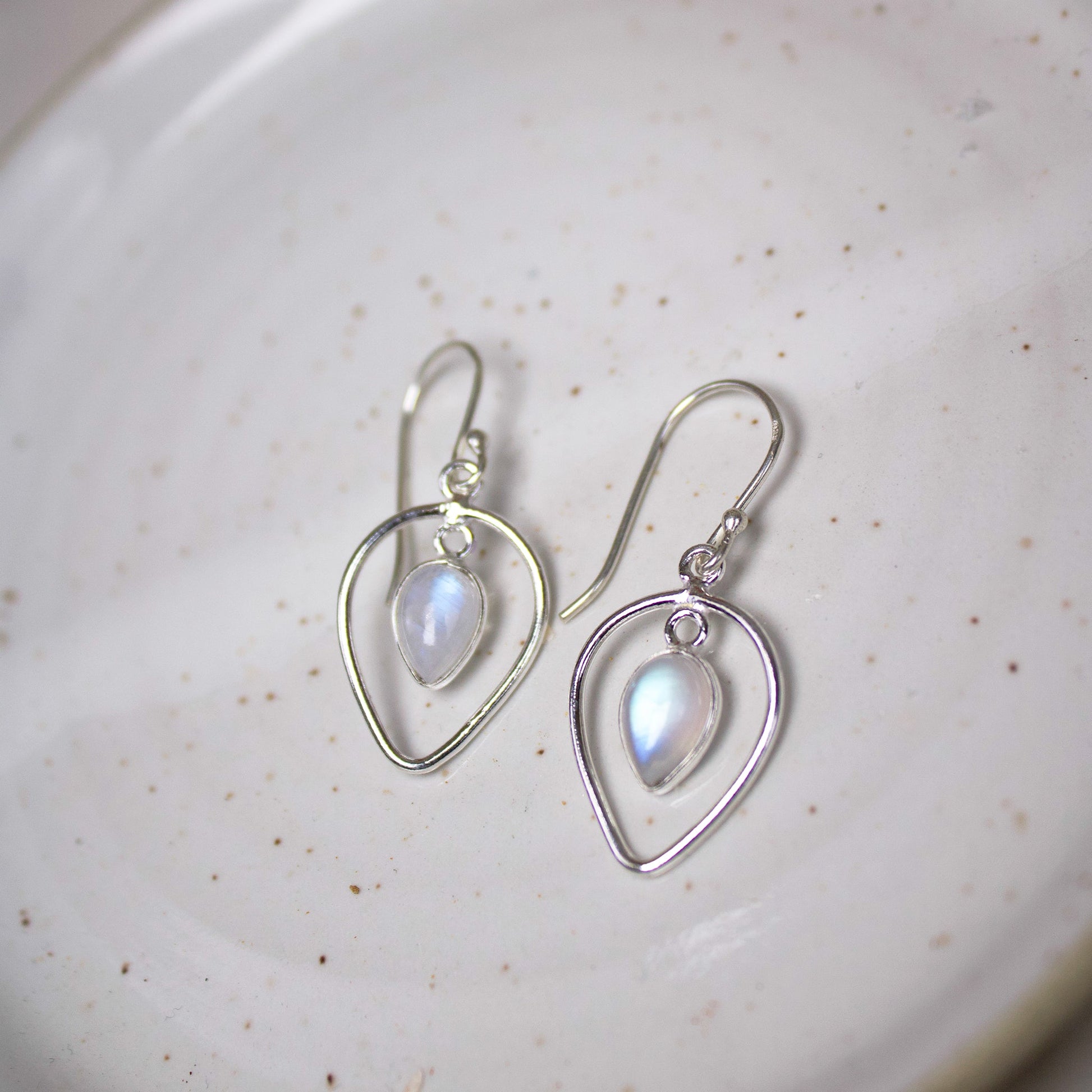 Moonstone Dangle Earrings | Love + Lark - Muse + Moonstone