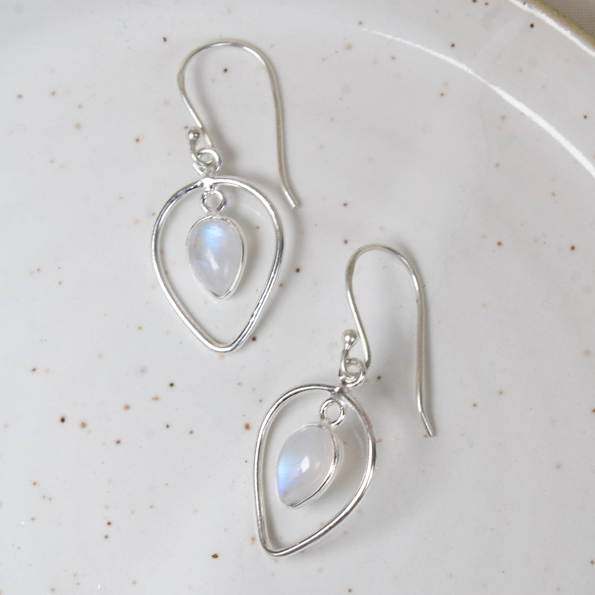 Moonstone Dangle Earrings | Love + Lark - Muse + Moonstone