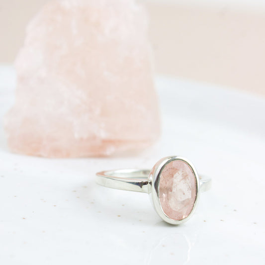 Morganite - Unique Ring #1 | Love + Lark - Muse + Moonstone