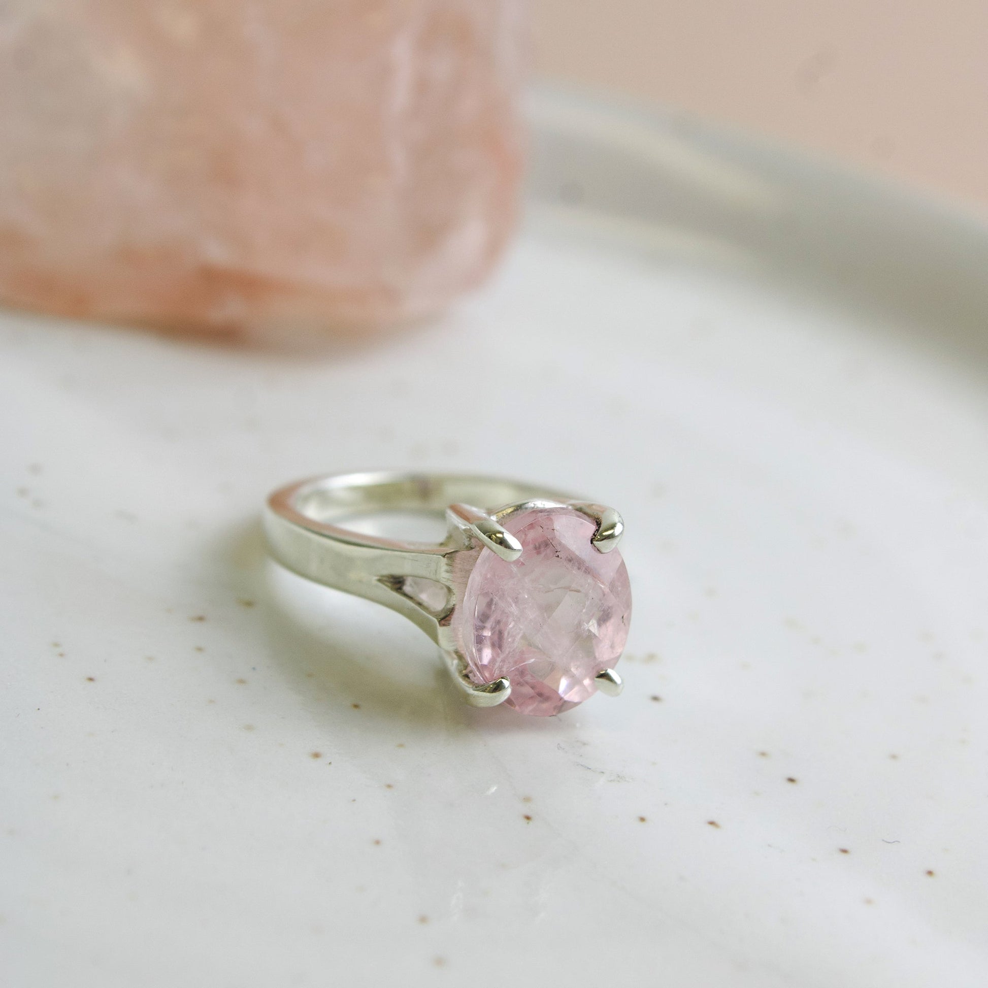 Morganite - Unique Ring #2 | Love + Lark - Muse + Moonstone