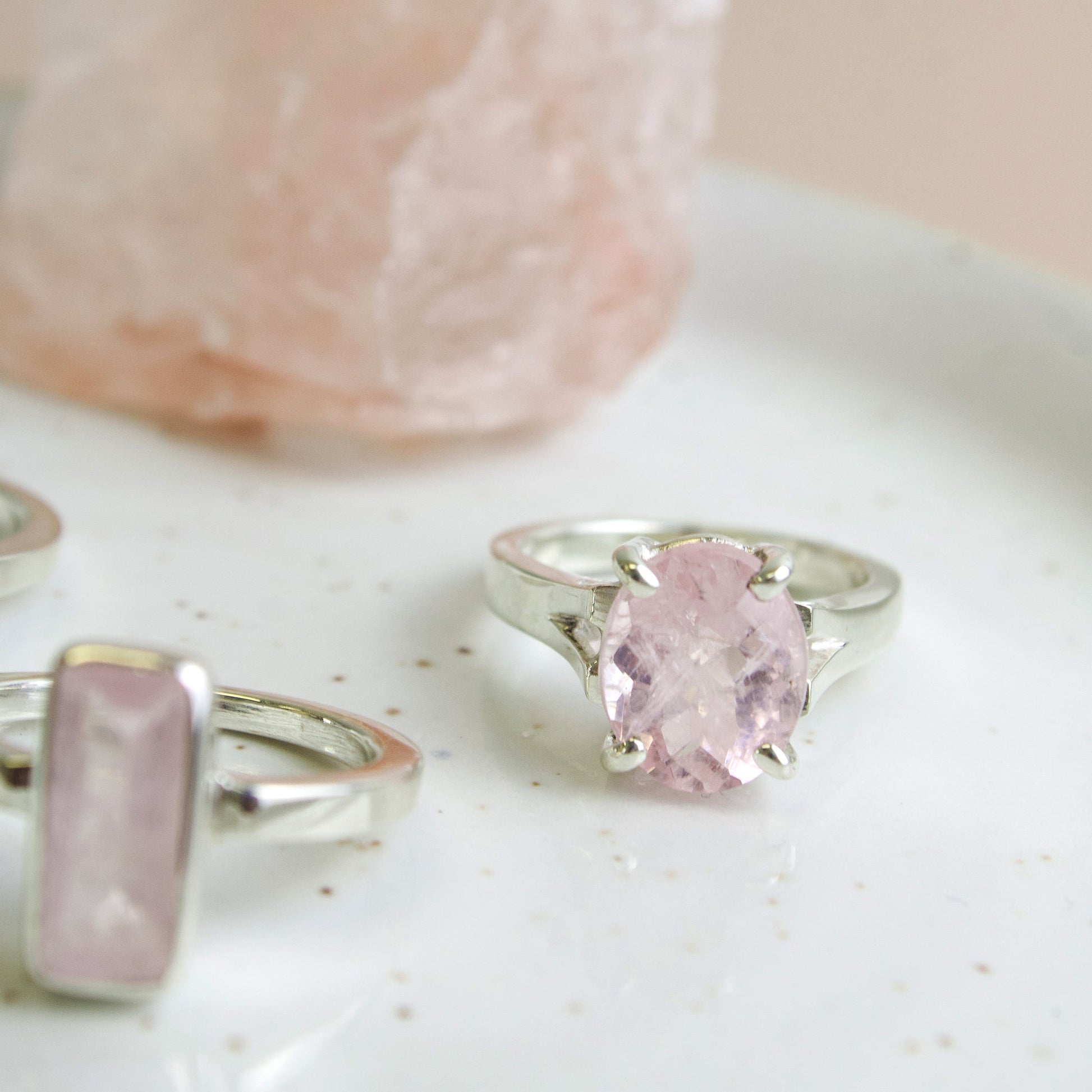 Morganite - Unique Ring #2 | Love + Lark - Muse + Moonstone