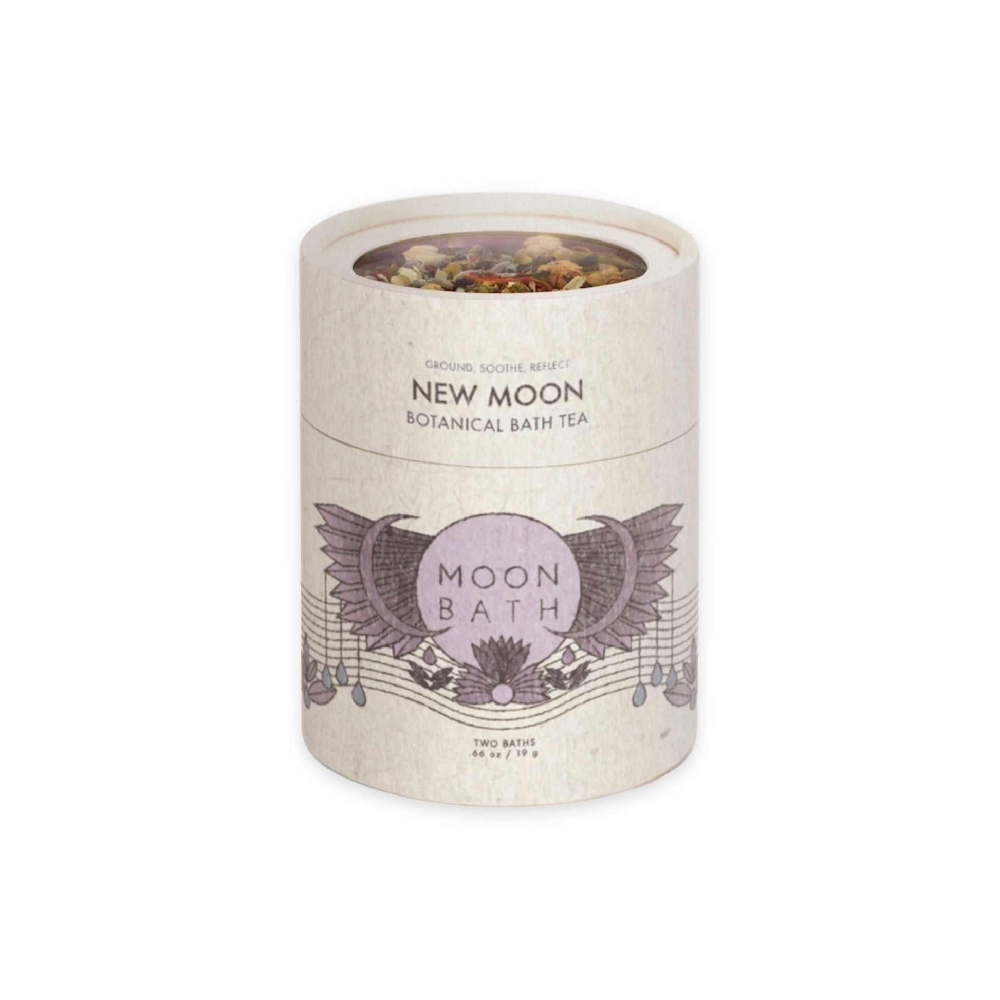NEW MOON - Botanical Bath Tea | Moon Bath - Muse + Moonstone