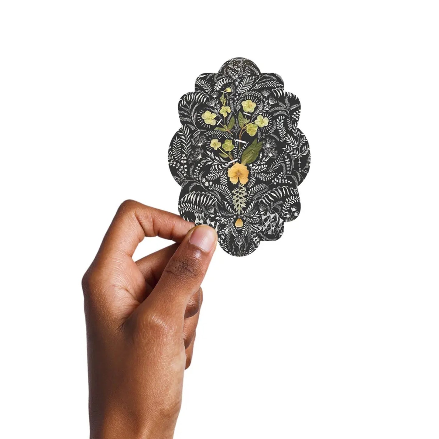 Onyx Lace - Vinyl Sticker | PAPAYA - Muse + Moonstone