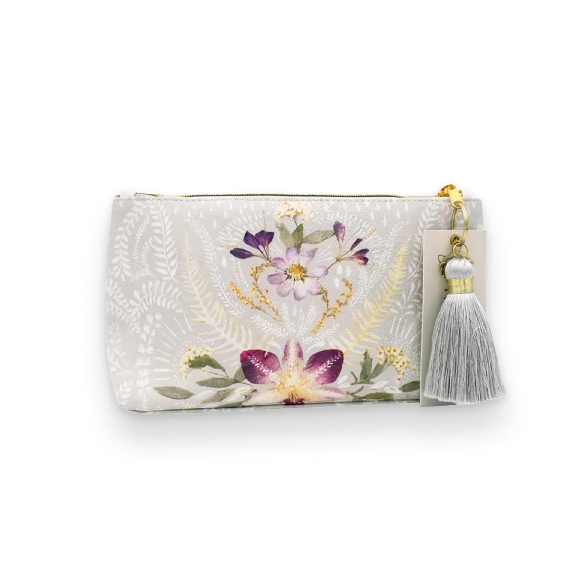 Orchid Lace - Small Tassel Pouch | PAPAYA - Muse + Moonstone
