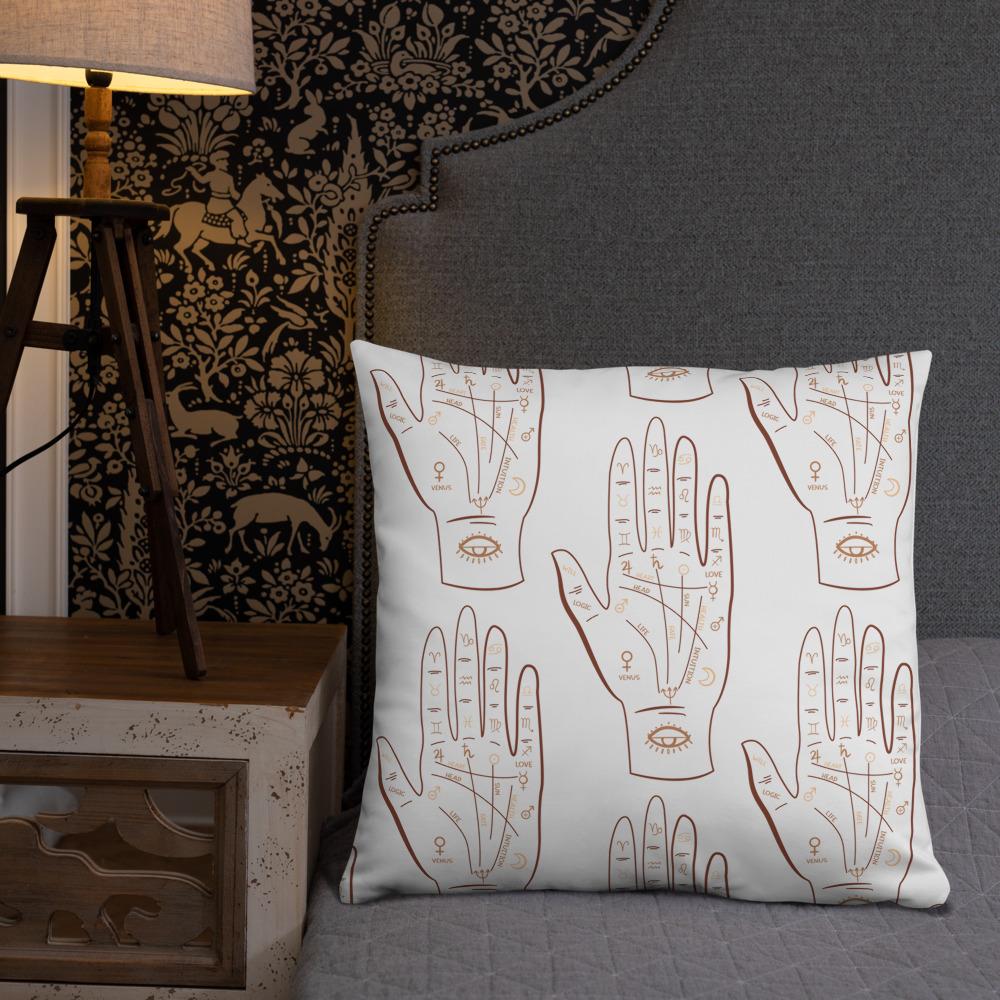 Palmistry - Throw Pillow - Muse + Moonstone