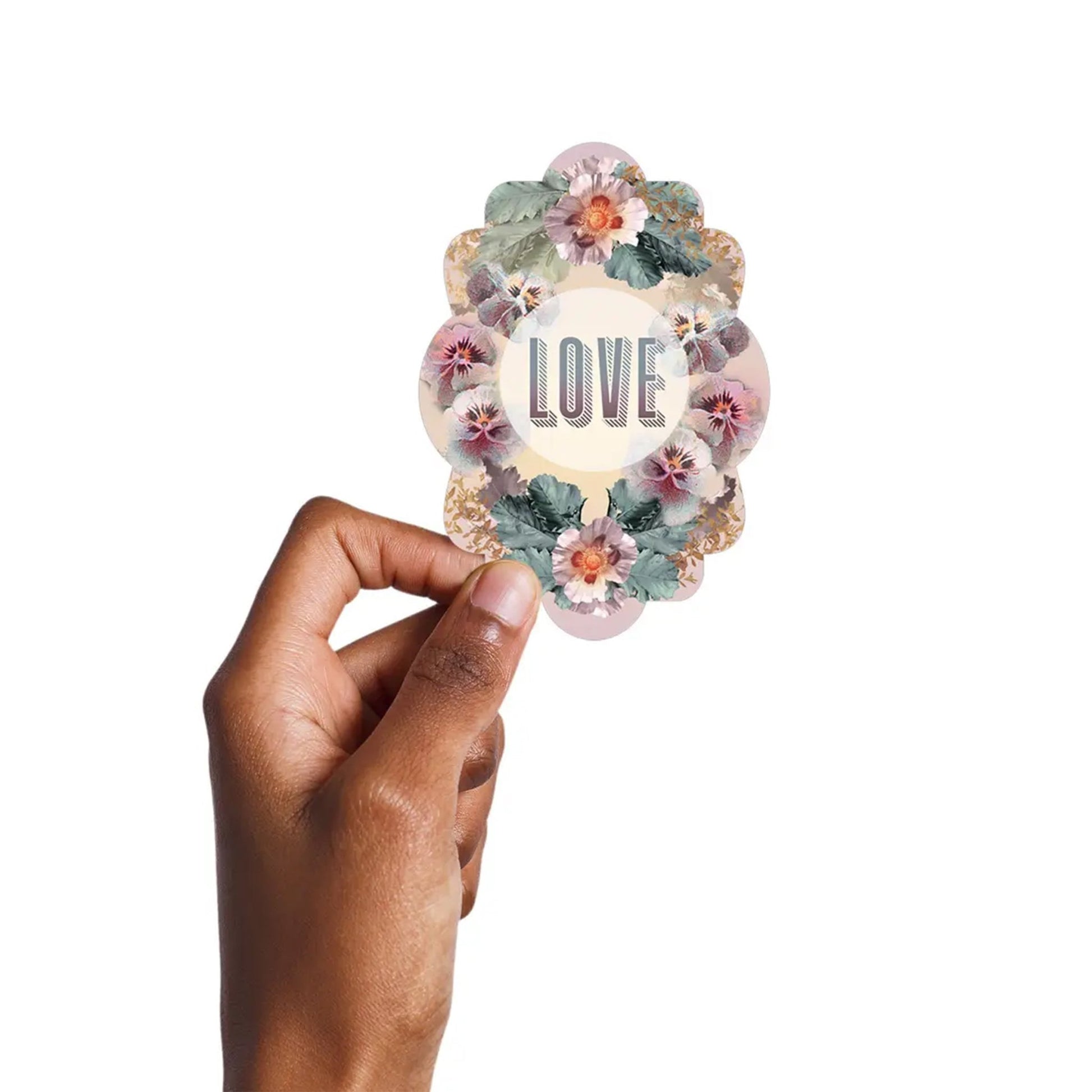 Pansy Love - Vinyl Sticker | PAPAYA - Muse + Moonstone