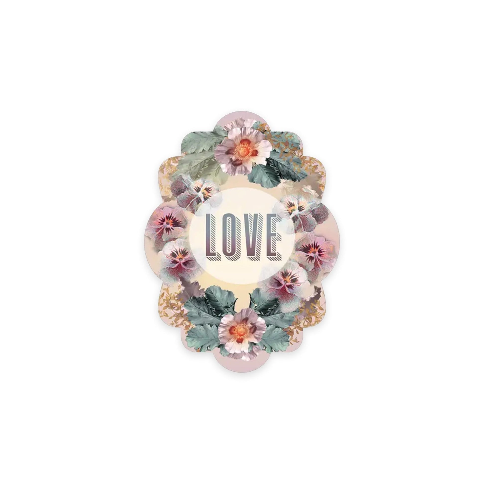 Pansy Love - Vinyl Sticker | PAPAYA - Muse + Moonstone