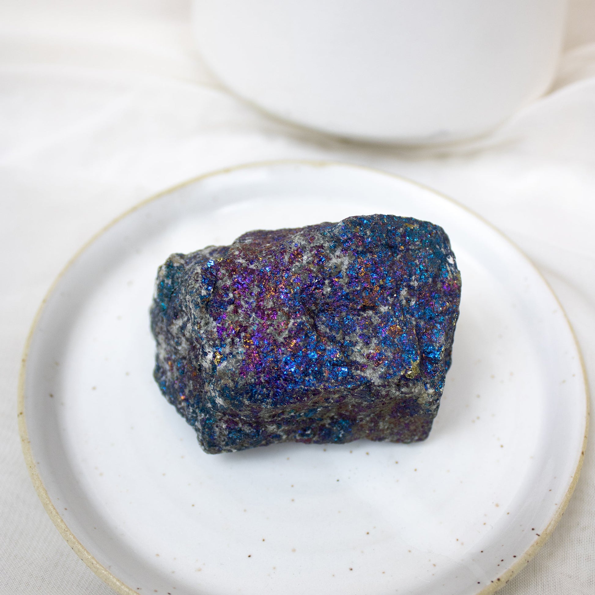 Peacock Ore (Chalcopyrite) - Unique Specimen #1 - Muse + Moonstone