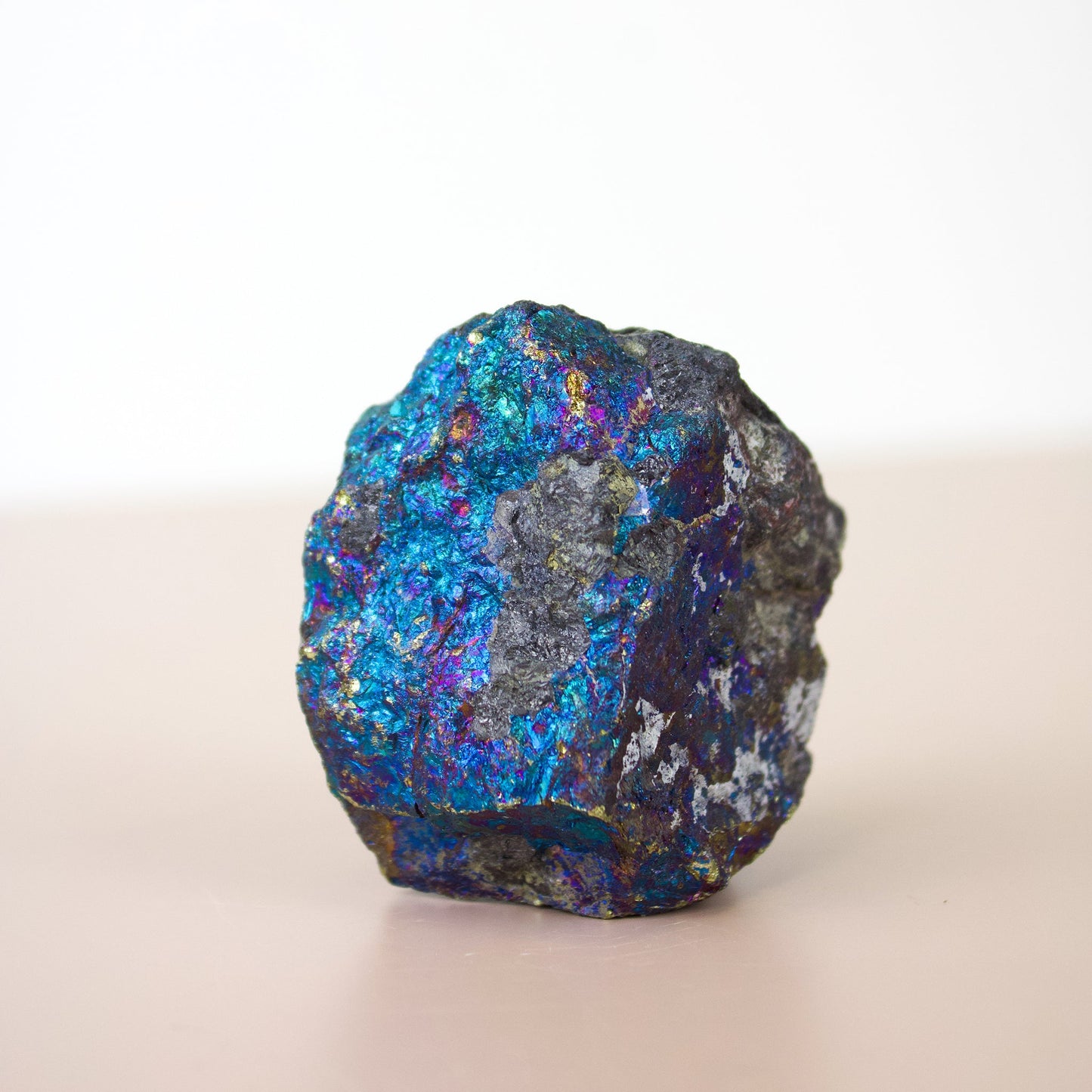 Peacock Ore (Chalcopyrite) - Unique Specimen #2 - Muse + Moonstone