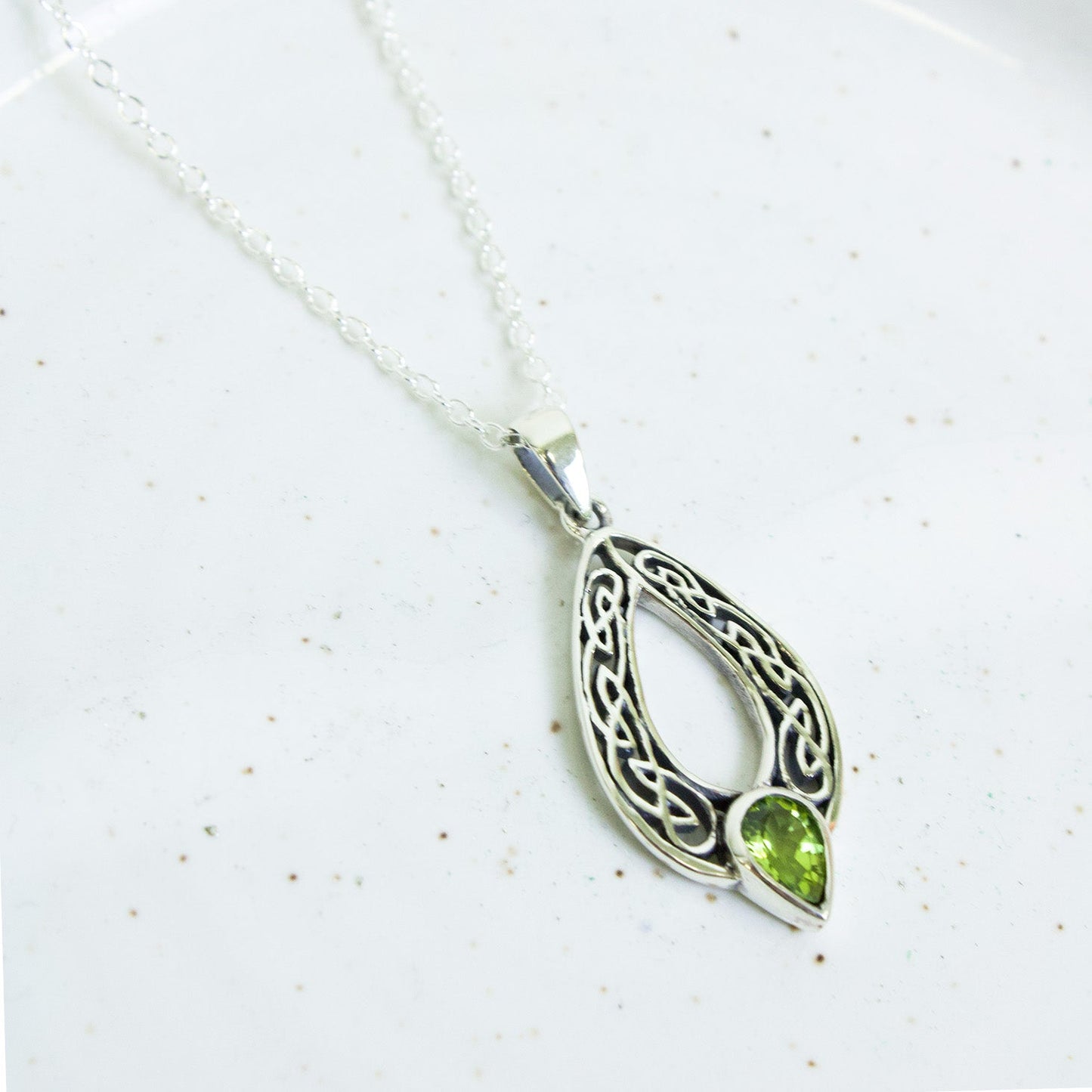 Peridot Necklace #1 | Love + Lark - Muse + Moonstone
