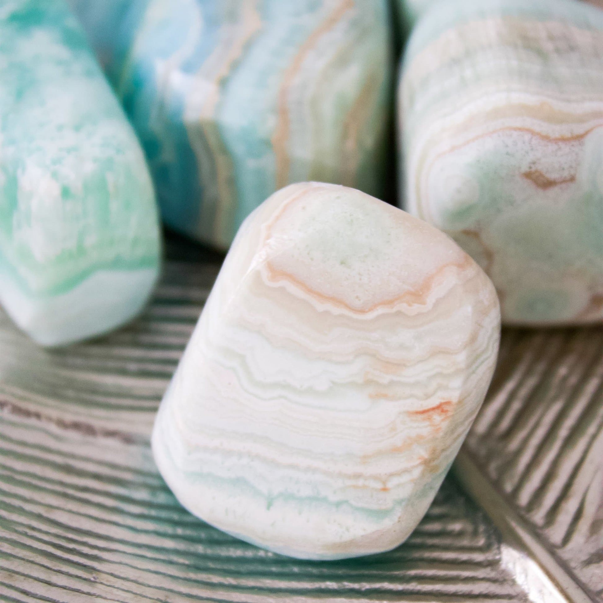 Picasso Calcite - Tumbled - Muse + Moonstone