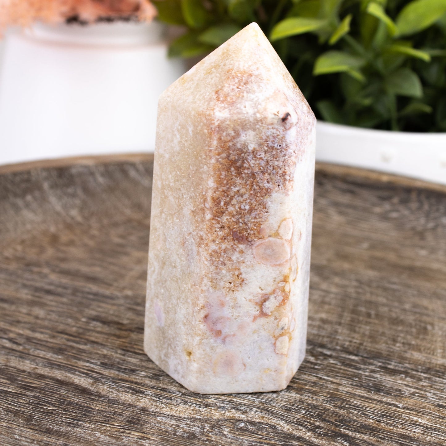 Pink Amethyst Generator Tower - Unique Crystal Specimen #1 - Muse + Moonstone