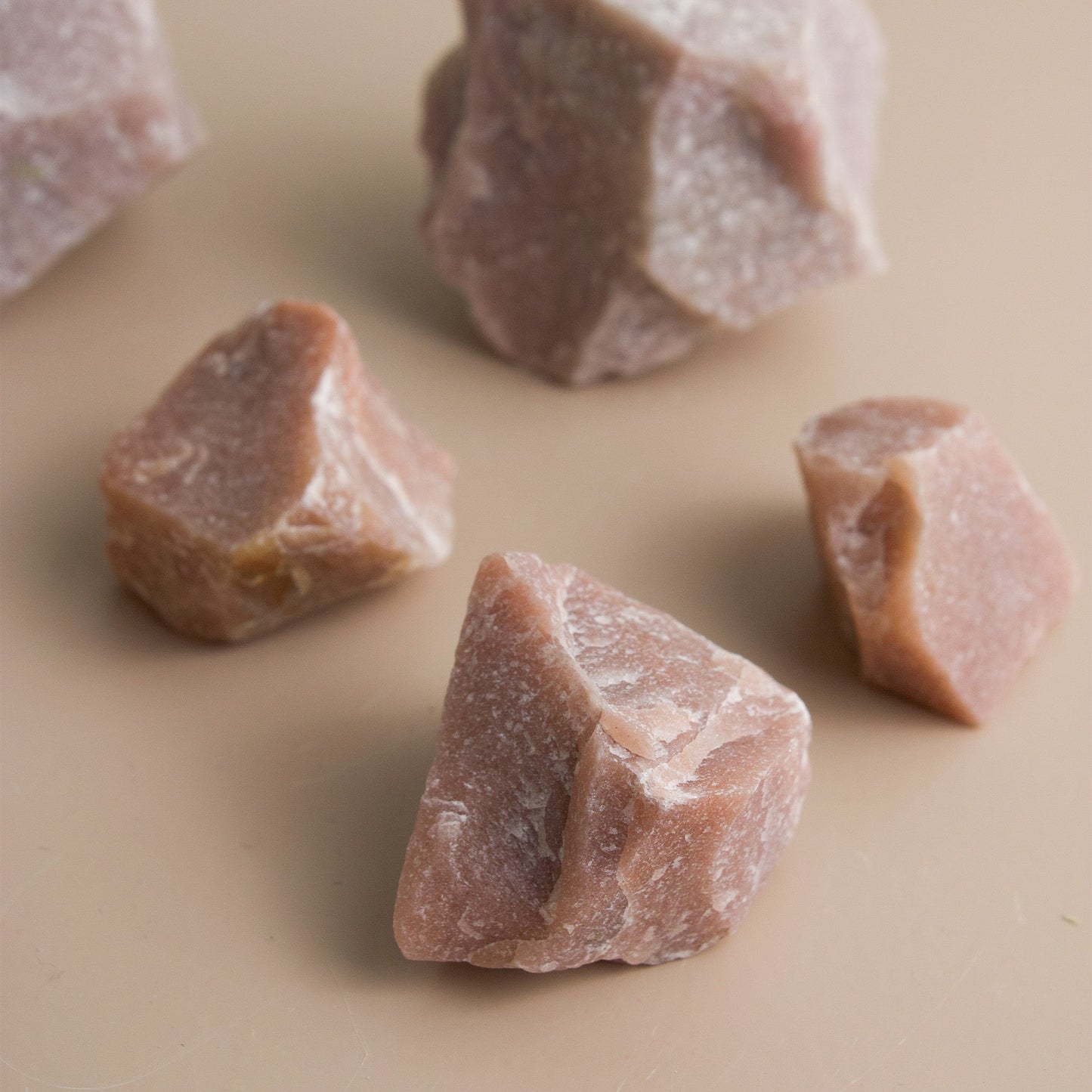 Pink Aventurine - Rough - Muse + Moonstone