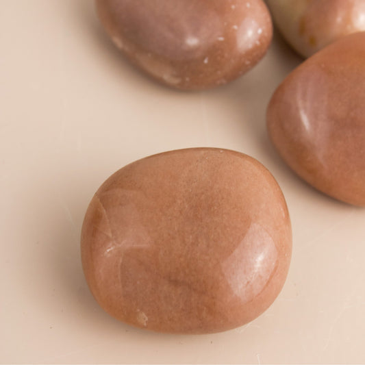 Pink Aventurine - Tumbled - Muse + Moonstone