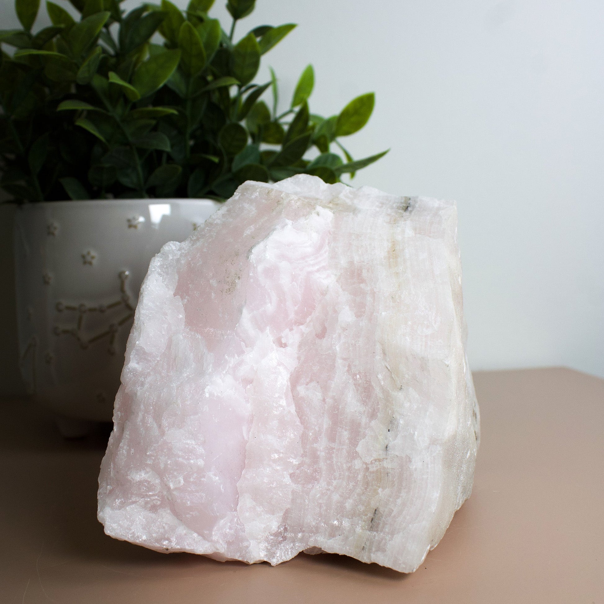 Pink Calcite Rough Pink Mangano Calcite - Rough Specimen #1 - Muse + Moonstone – Muse ...