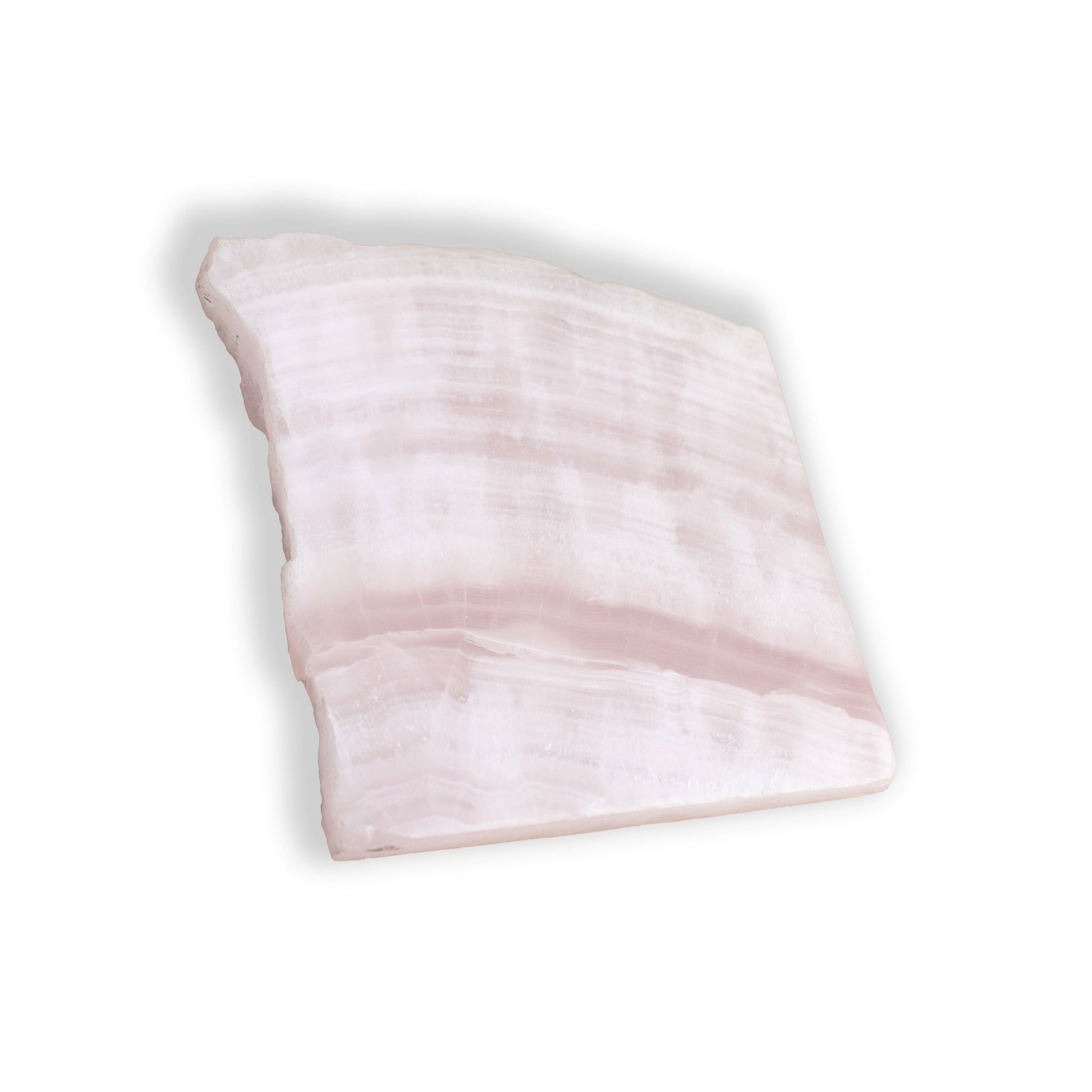 Pink Mangano Calcite - Unique Specimen Slab #1 - Muse + Moonstone