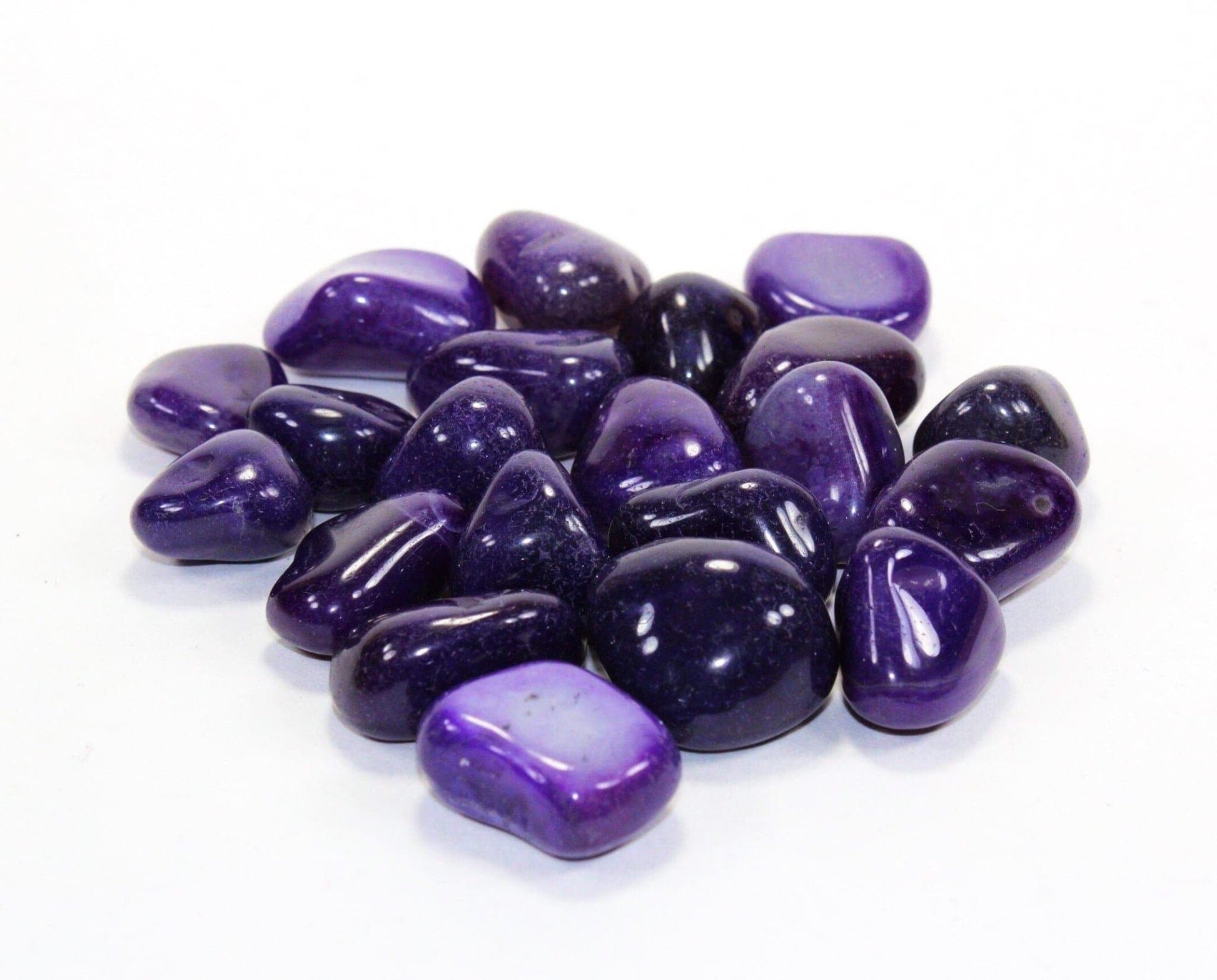 Purple Agate - Tumbled - Muse + Moonstone