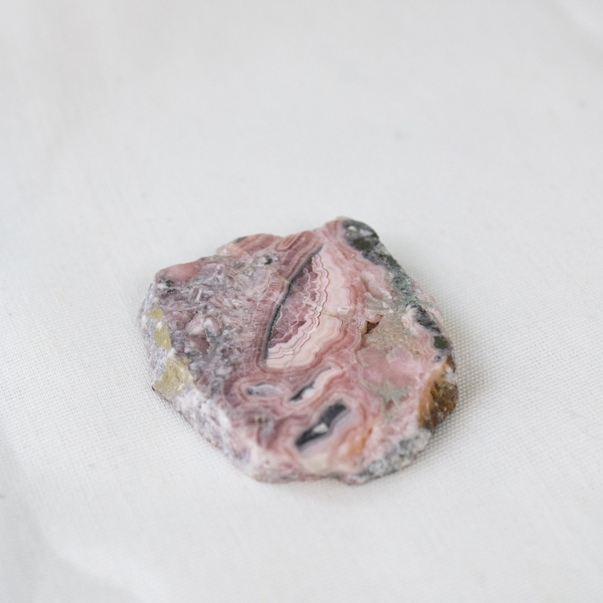 Rhodochrosite - Unique Specimen Slab #3 - Muse + Moonstone