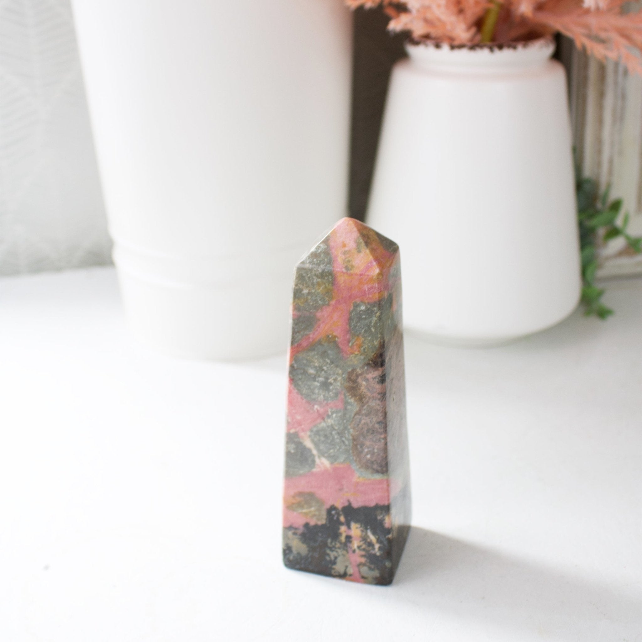 Shop Rhodonite Healing Crystals | Genuine Rhodonite Crystals – Muse ...