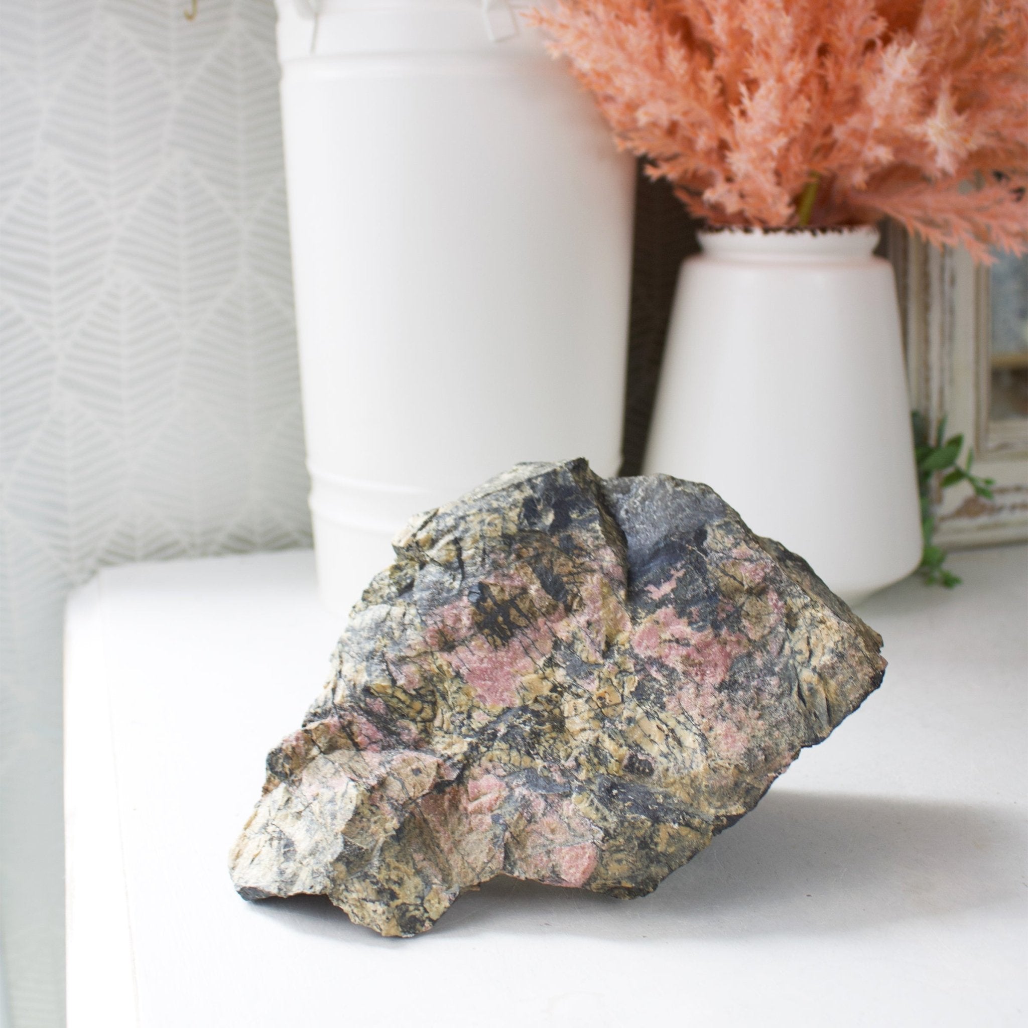 Shop Rhodonite Healing Crystals | Genuine Rhodonite Crystals – Muse ...