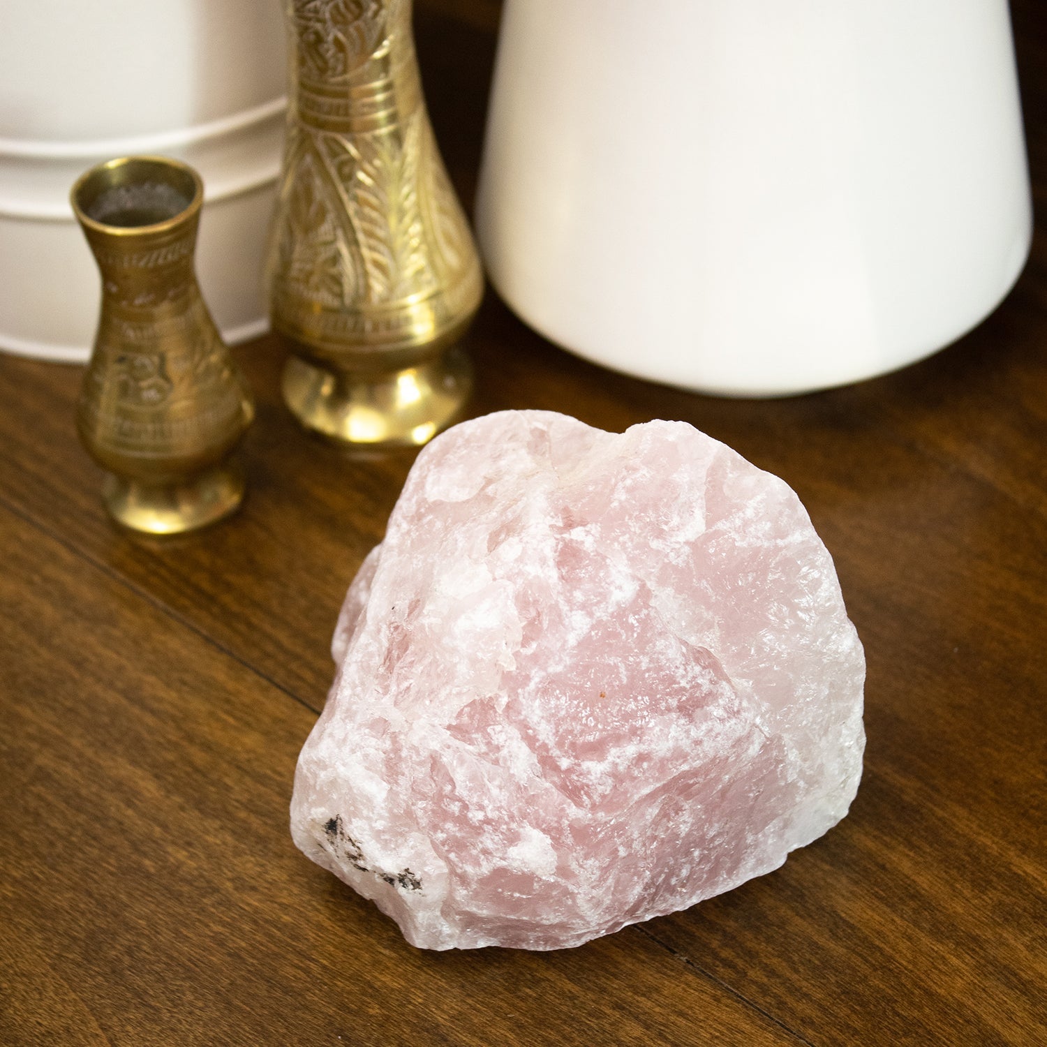 Rose Quartz - Unique Specimen #3 - Muse + Moonstone