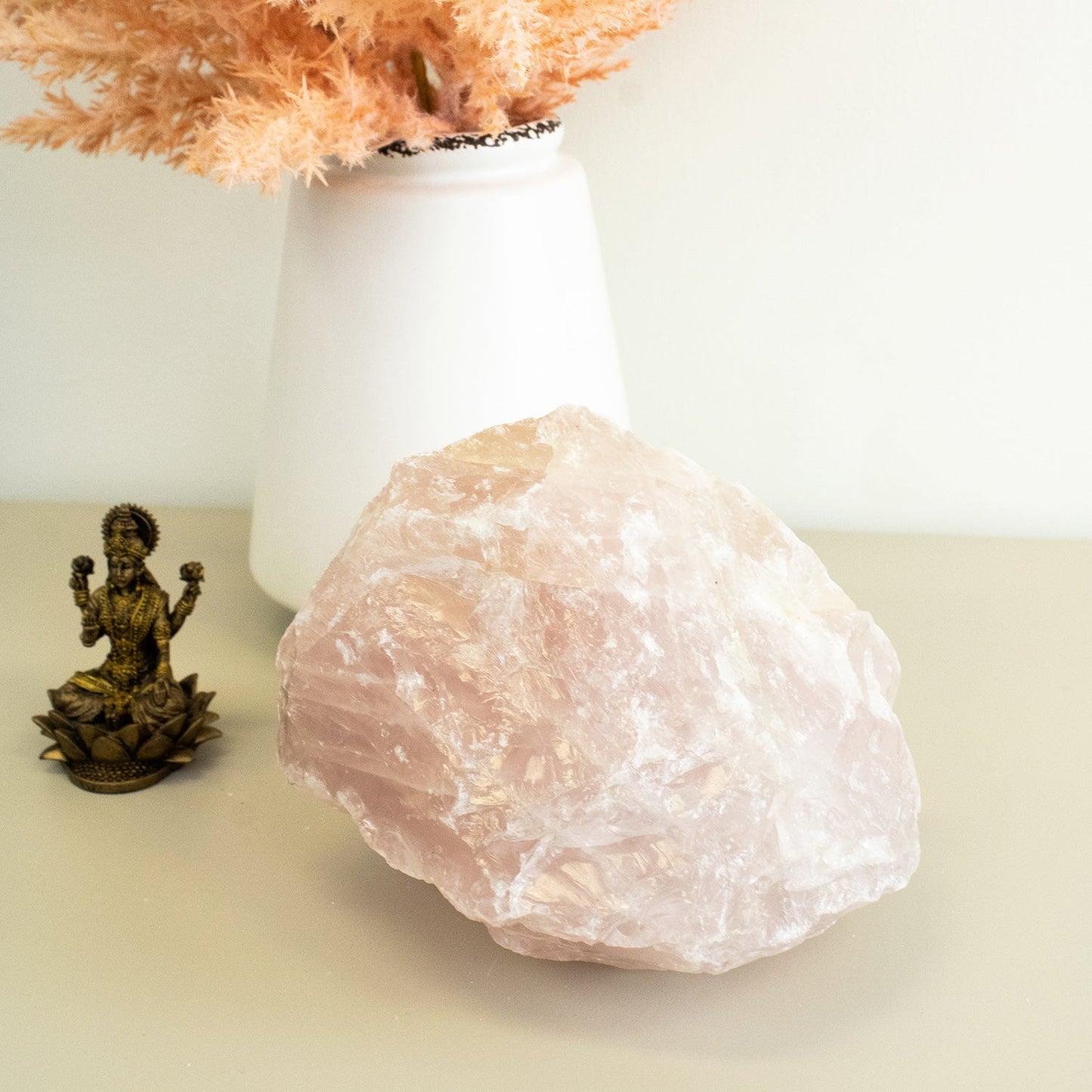 Rose Quartz - Unique Specimen #4 - Muse + Moonstone