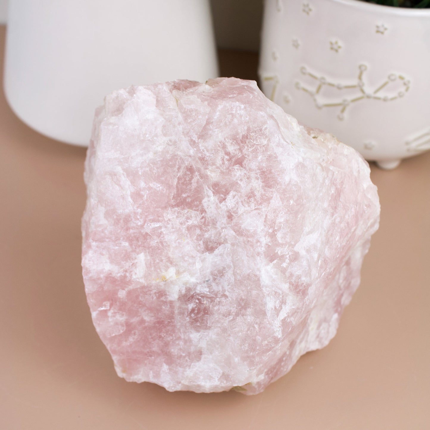 Rose Quartz - Unique Specimen #5 - Muse + Moonstone