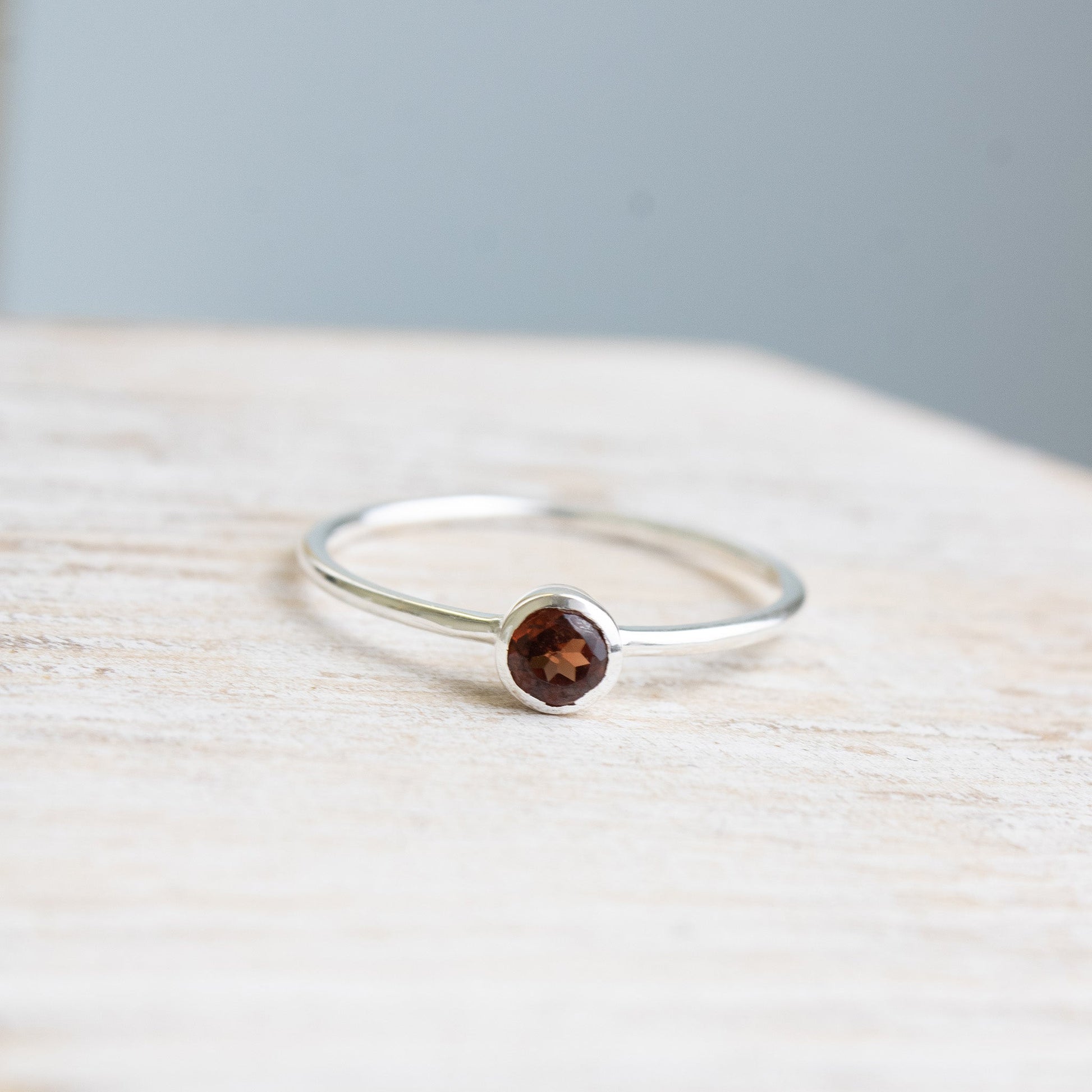 Ruby Gemstone Stacking Ring | Love + Lark - Muse + Moonstone