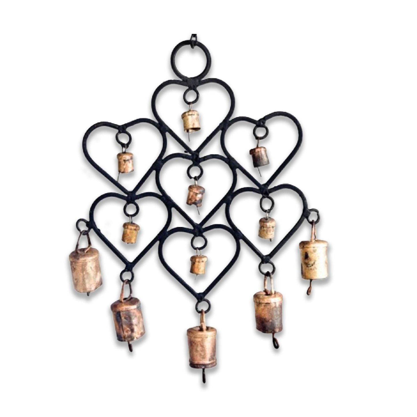Rustic Bells in Hearts Chime - Muse + Moonstone