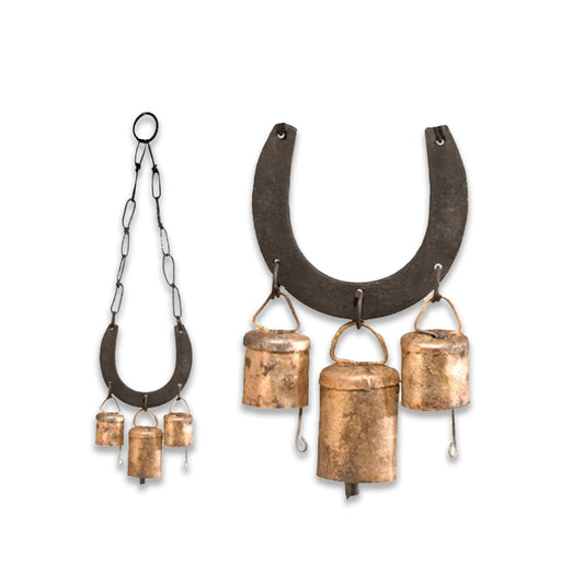 Rustic Bells on Horseshoe - Muse + Moonstone