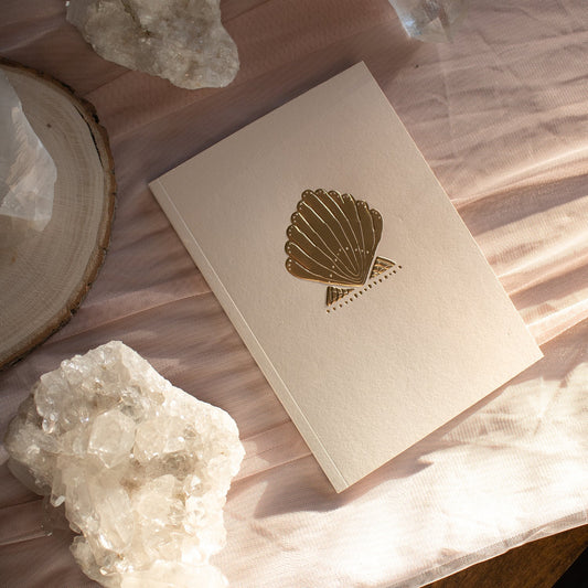 Seashell Notebook | The Little Press - Muse + Moonstone