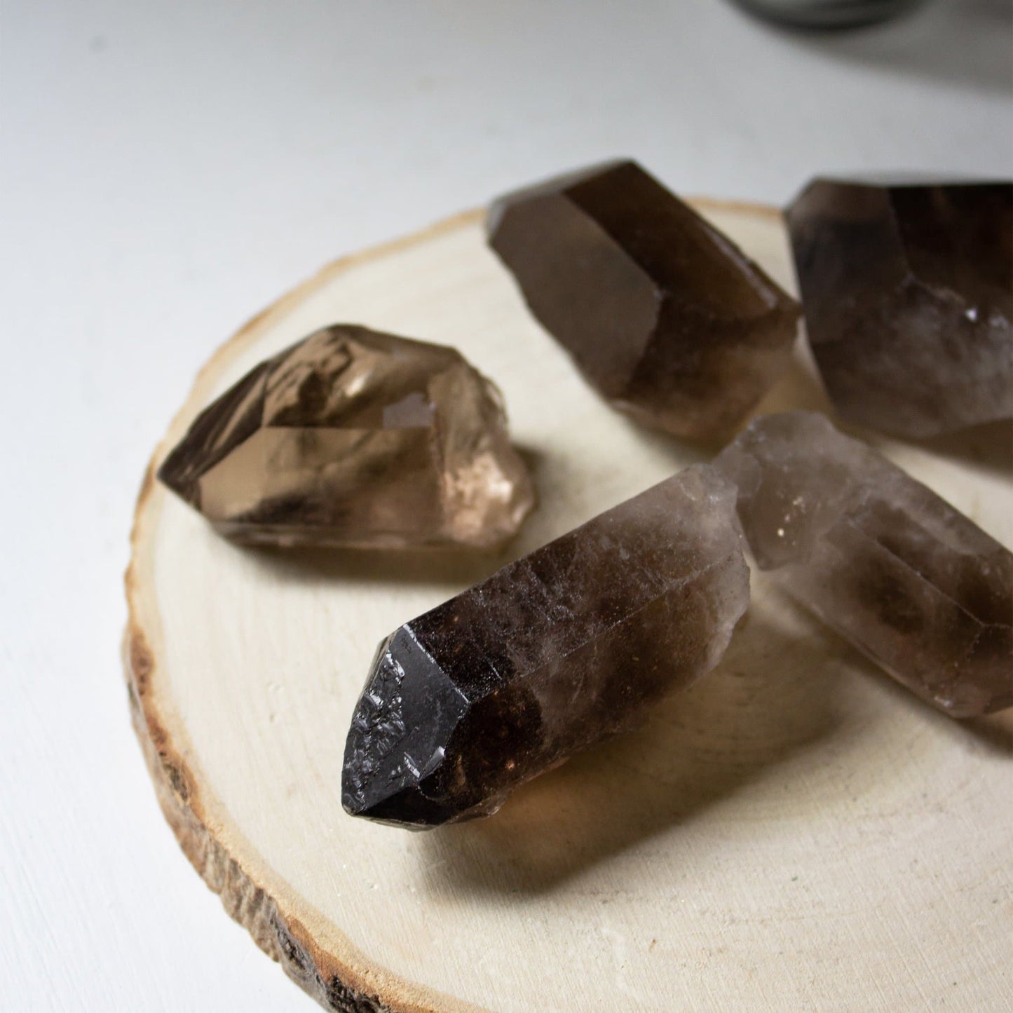 Smokey Quartz Crystal Points - Large - Muse + Moonstone