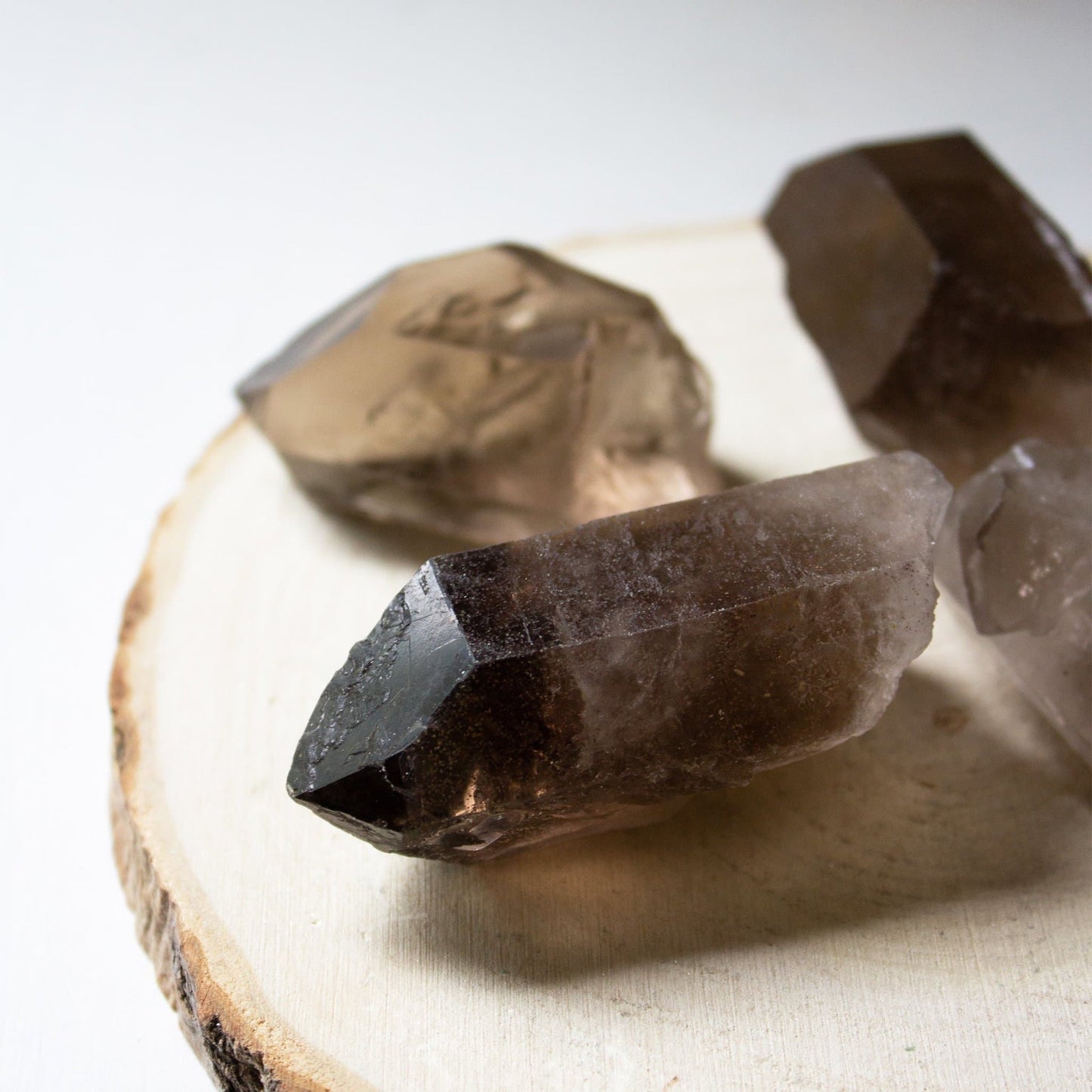 Smokey Quartz Crystal Points - Large - Muse + Moonstone