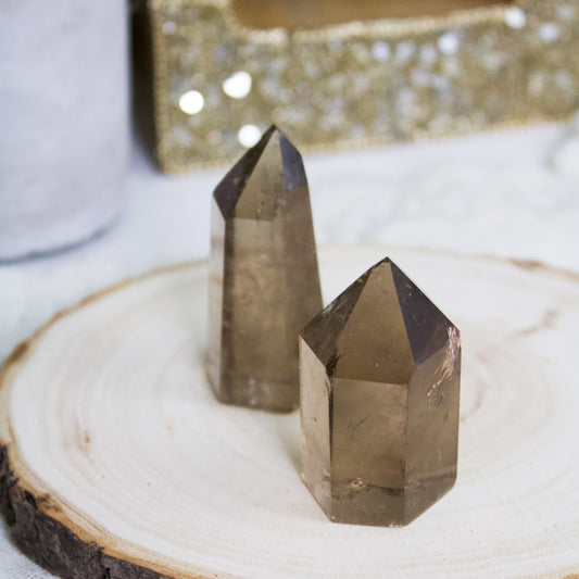 Smokey Quartz Generator - Small - Muse + Moonstone