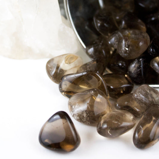 Smokey Quartz - Tumbled - Muse + Moonstone