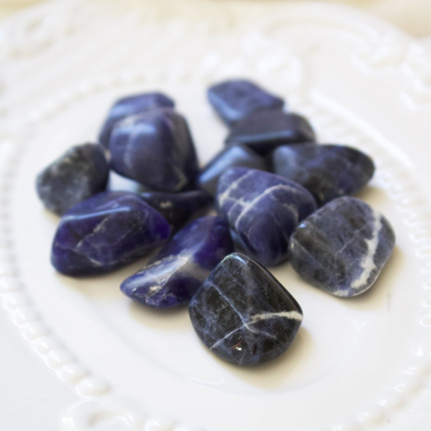 Sodalite - Tumbled - Muse + Moonstone