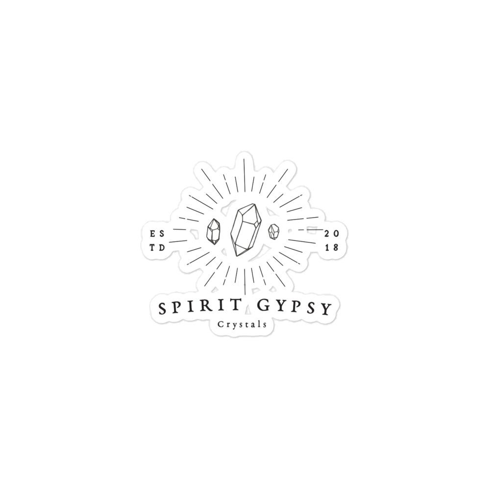 Spirit Gypsy Logo - Vinyl Sticker - Muse + Moonstone