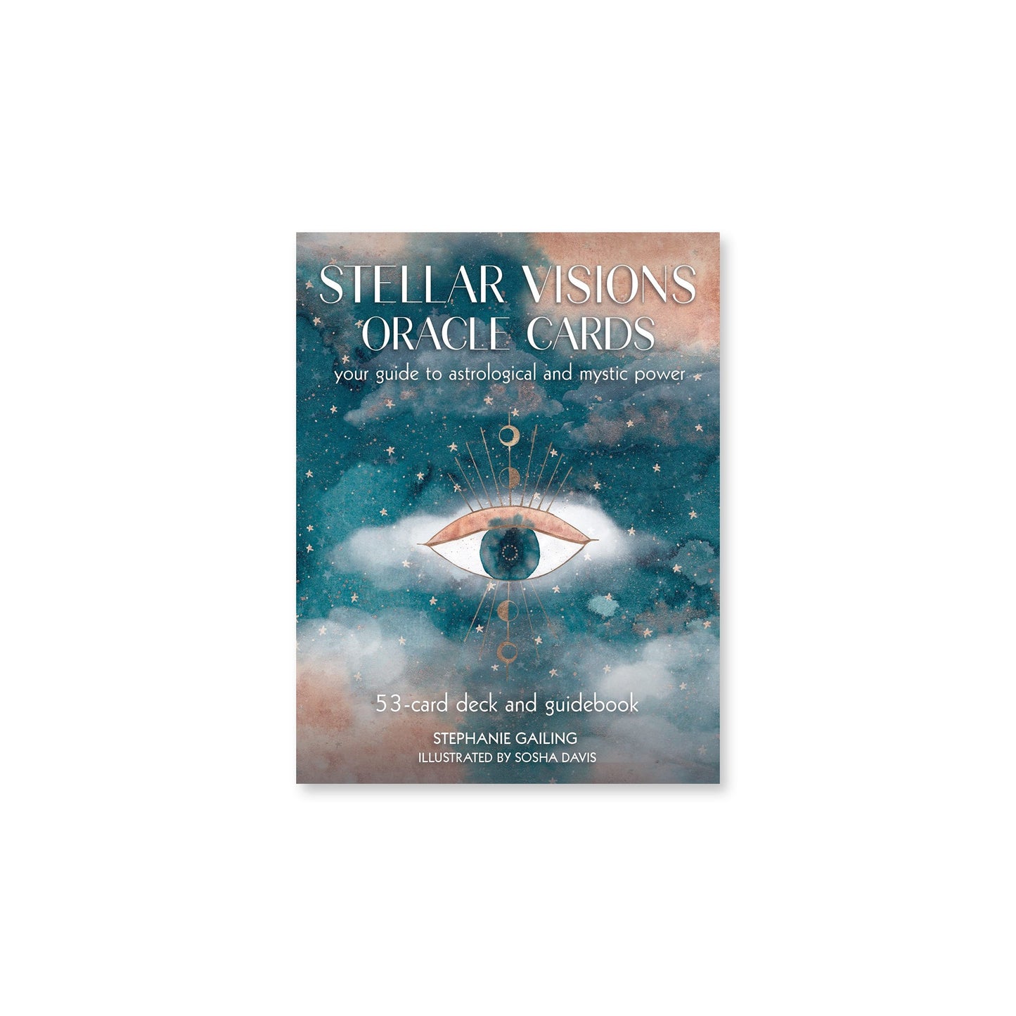 Stellar Visions Oracle Cards: 53-Card Deck and Guidebook - Muse + Moonstone