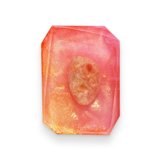 Sun Child - Sunstone | Crystal Bar Soap - Muse + Moonstone