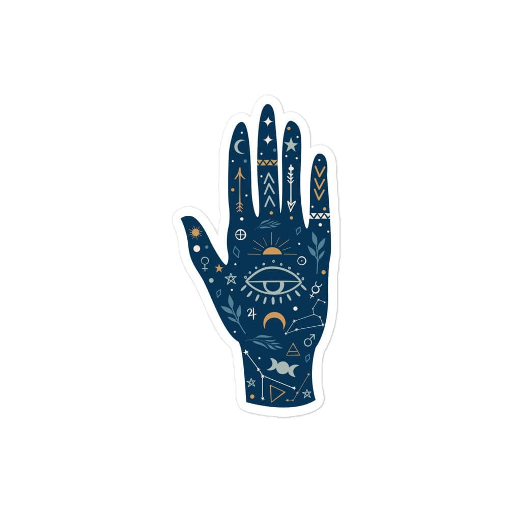 The Future is in Your Palm - Vinyl Sticker - Muse + Moonstone
