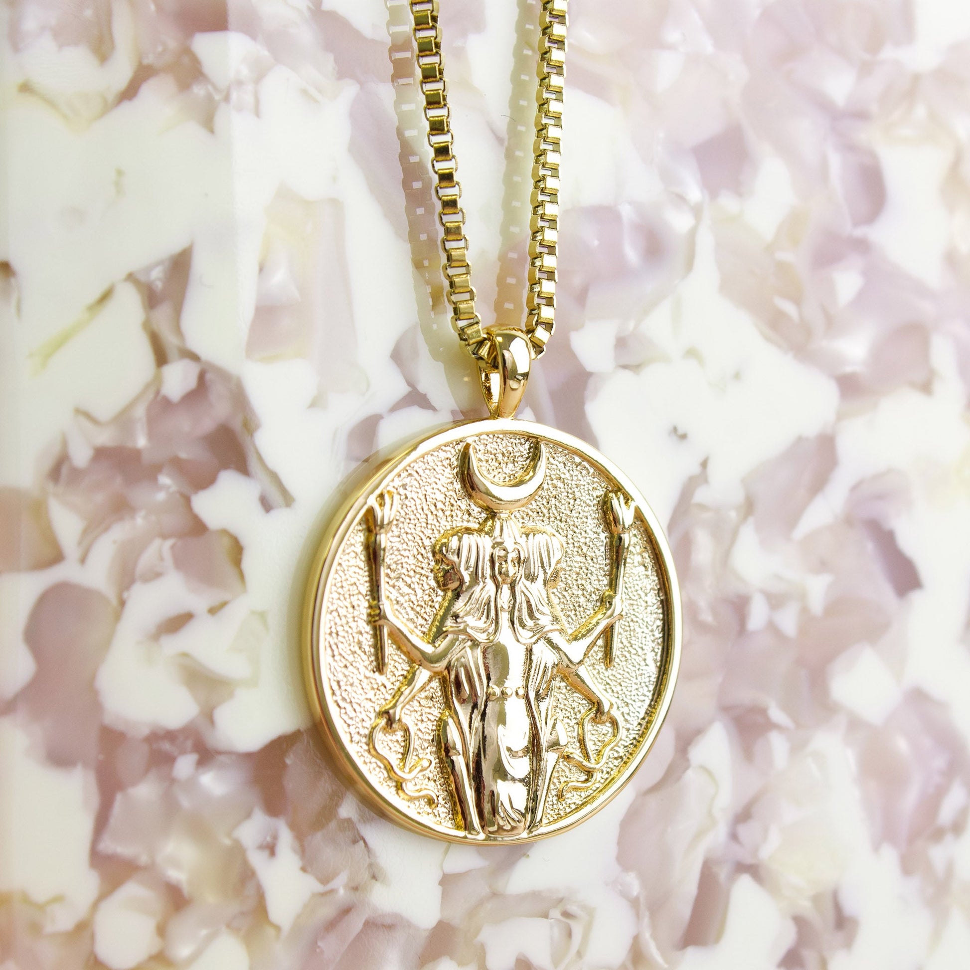 The Goddess Collection Necklaces | Love + Lark - Muse + Moonstone