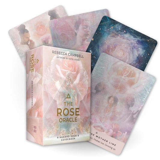 The Rose Oracle: A 44-Card Deck and Guidebook by Rebecca Campbell - Muse + Moonstone