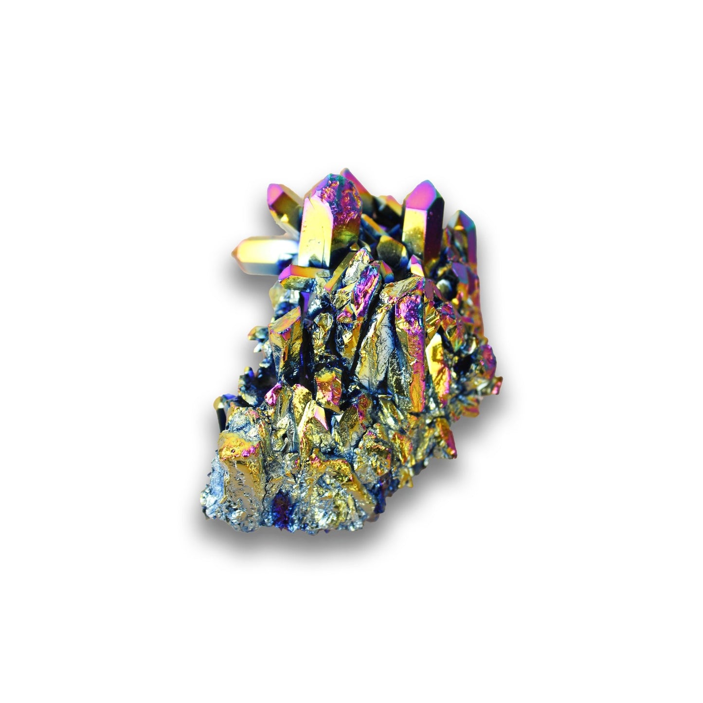 Titanium Aura Quartz - Unique Specimen #1 - Muse + Moonstone