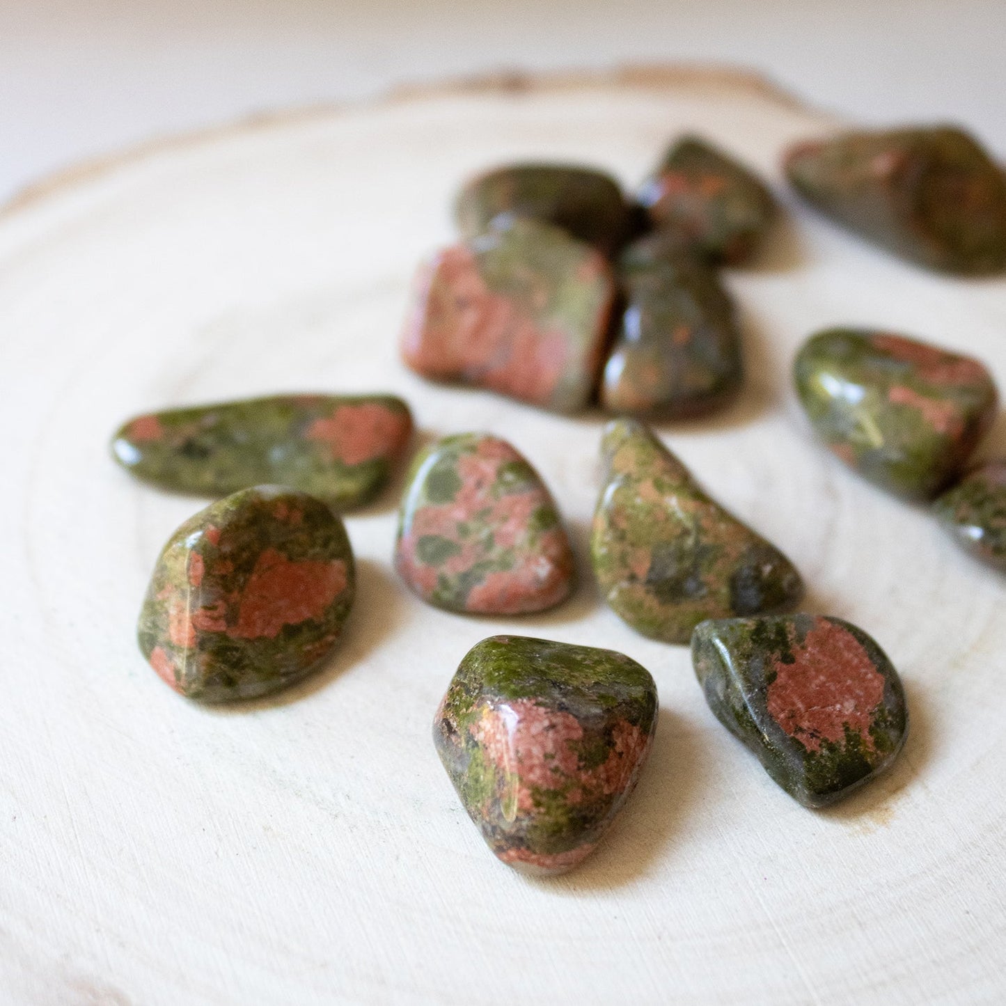 Unakite - Tumbled - Muse + Moonstone